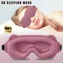 3D Padded Sleep Mask – Total Light Blocking and Absolute Comfort