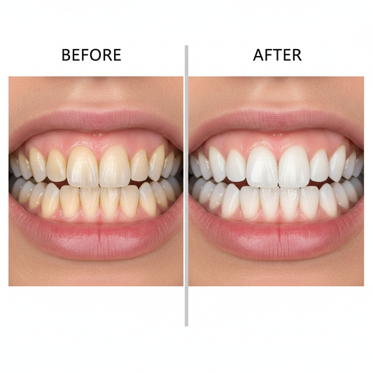 Antes e Depois - Resultados Clareamento