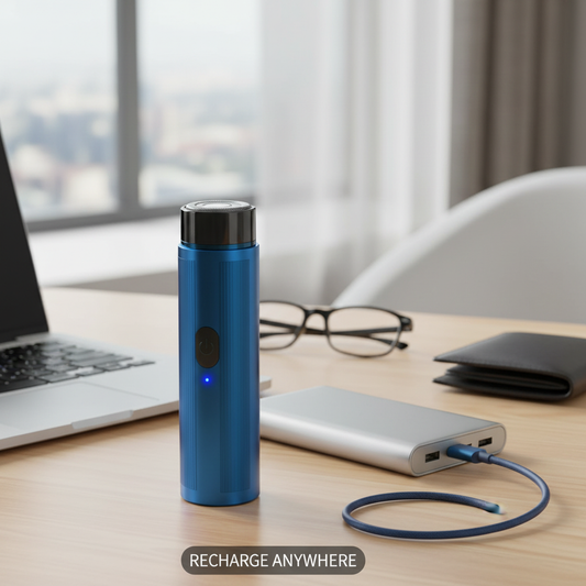 Portable Mini Electric Shaver – Rechargeable, Unisex, and Ideal for Travel