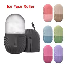 Silicone Ice Facial Roller – Reduces puffiness, tightens pores, and revitalizes skin.
