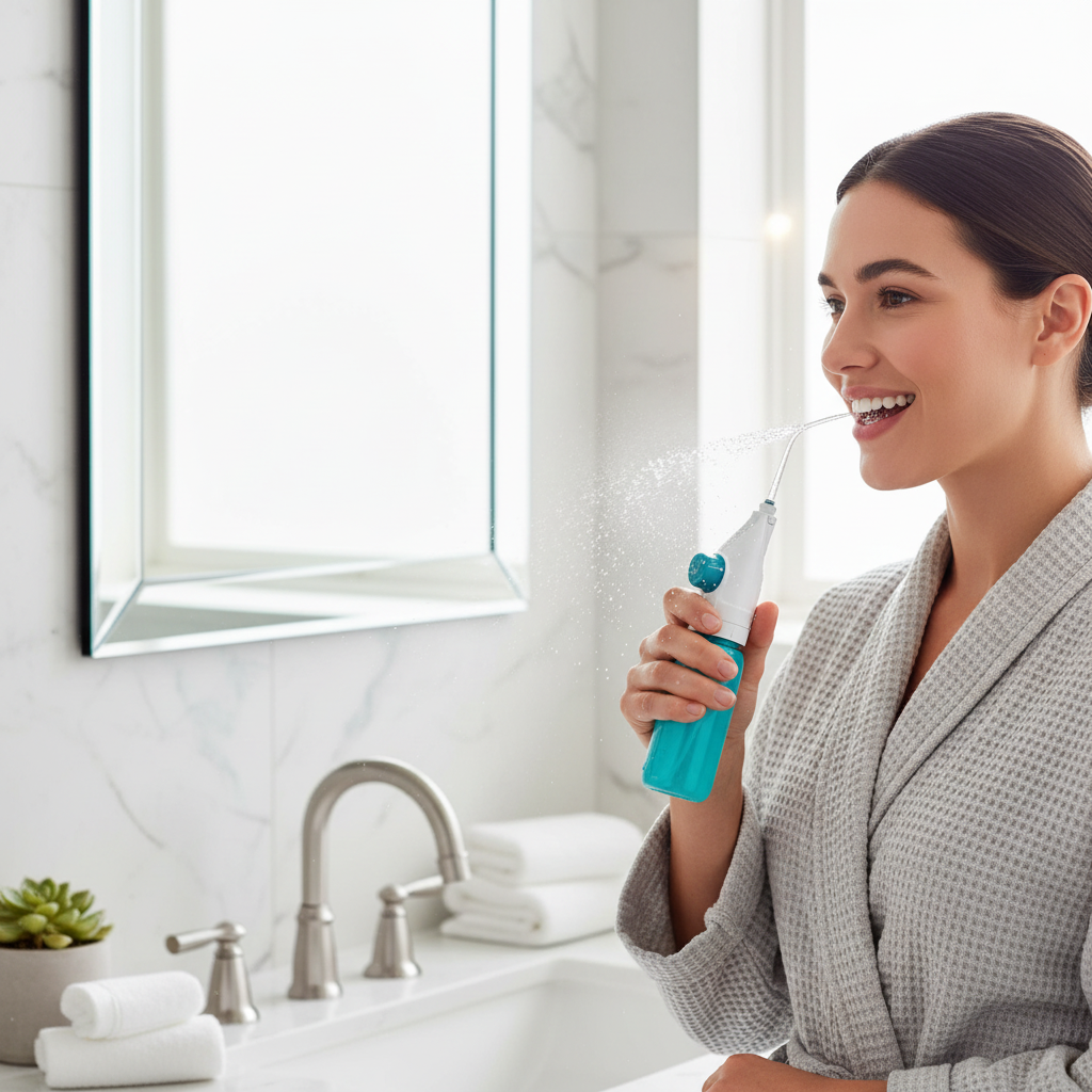 Portable High-Pressure Oral Irrigator – Deep Cleaning and Dental Water Jet