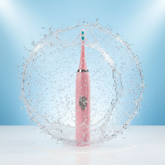 Escova de Dentes Elétrica Adulto – Cerdas DuPont Macias, IPX6 e Bateria Portátil