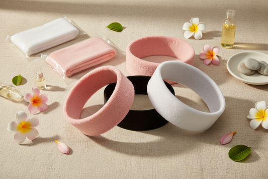 Faixas em embalagem elegante