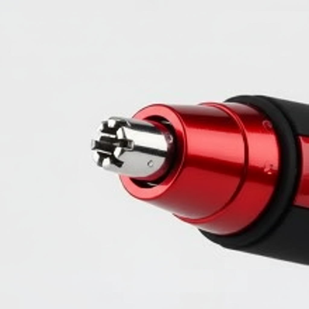 Aparador de Pelos Nasal e Auricular Sem Fio – Indolor e Preciso para Nariz, Orelhas e Sobrancelhas