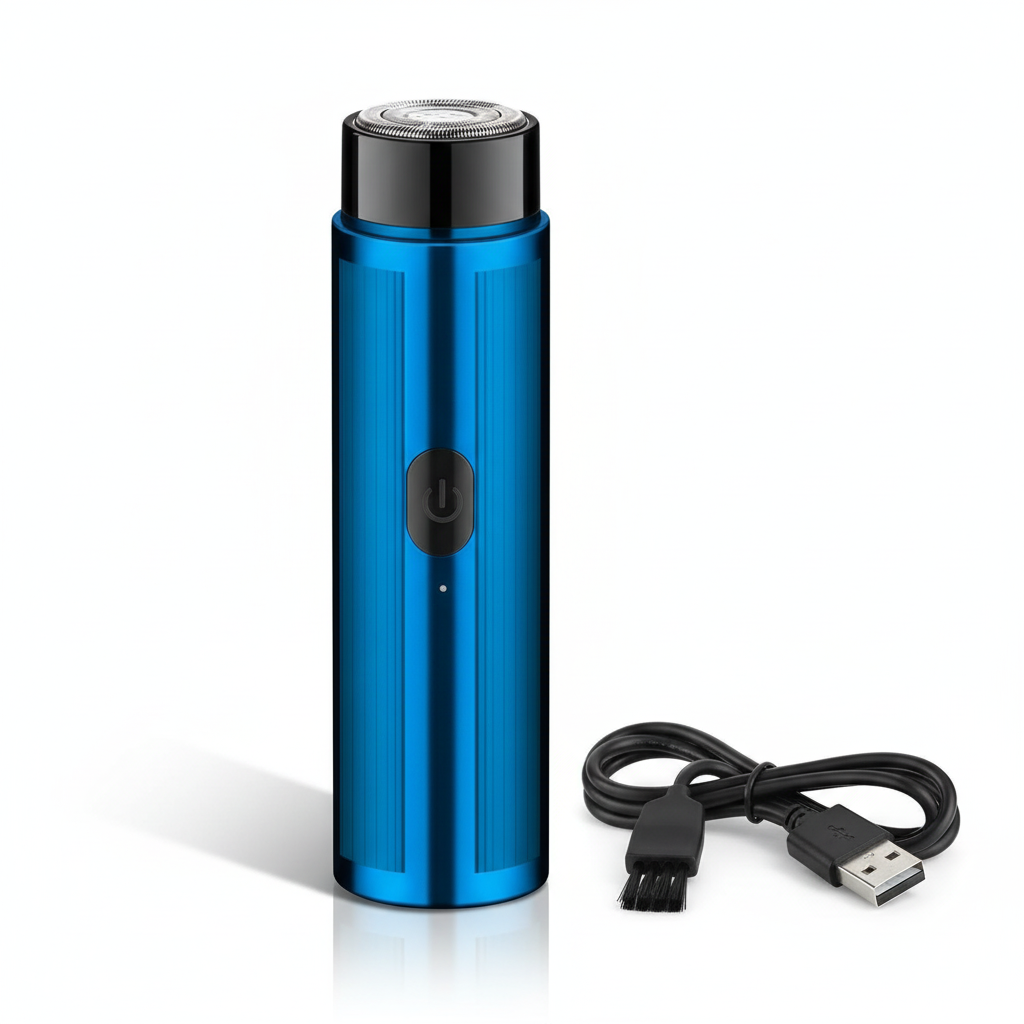 Portable Mini Electric Shaver – Rechargeable, Unisex, and Ideal for Travel