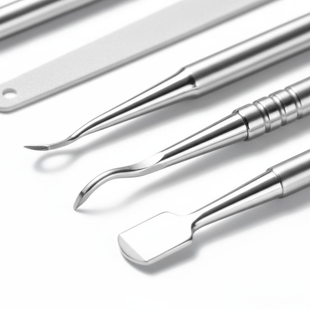 Professional 10-Piece Pedicure Kit – Stainless Steel Tools with Carrying Case