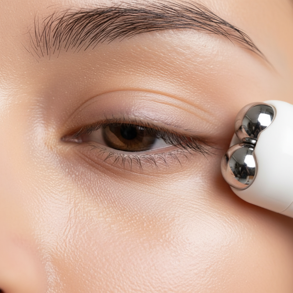 O'CHEAL Eye Cream with Roller – Anti-Wrinkle, Anti-Dark Circles and Moisturizing with Hyaluronic Acid 