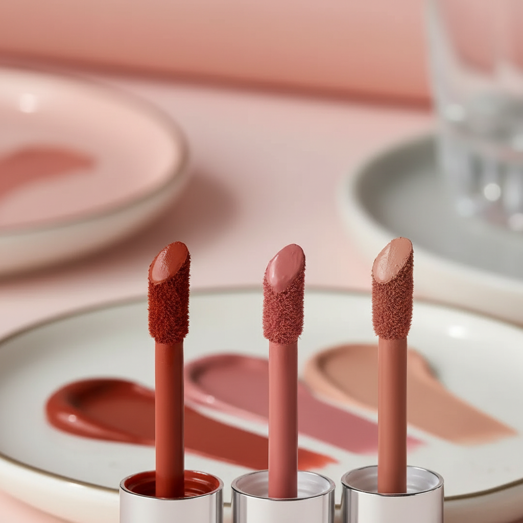 Matte Liquid Lipstick Kit – Long-Lasting, Korean Style, and Waterproof (3 pcs)