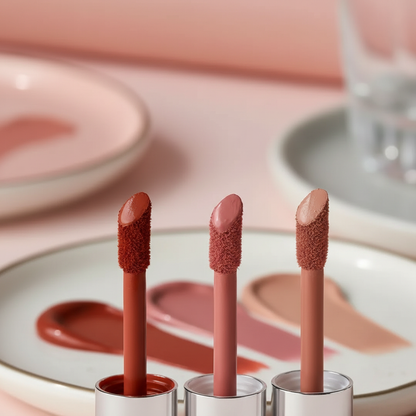 Matte Liquid Lipstick Kit – Long-Lasting, Korean Style, and Waterproof (3 pcs)