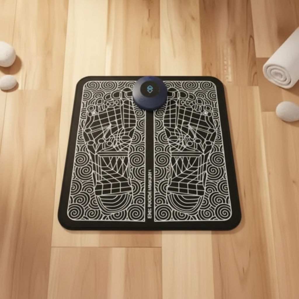 Almofada Massageadora Elétrica para Pés – Relaxamento Muscular e Alívio Instantâneo