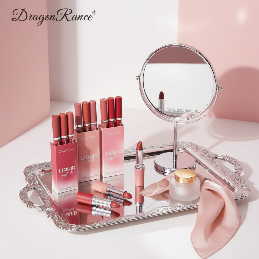 Matte Liquid Lipstick Kit – Long-Lasting, Korean Style, and Waterproof (3 pcs)