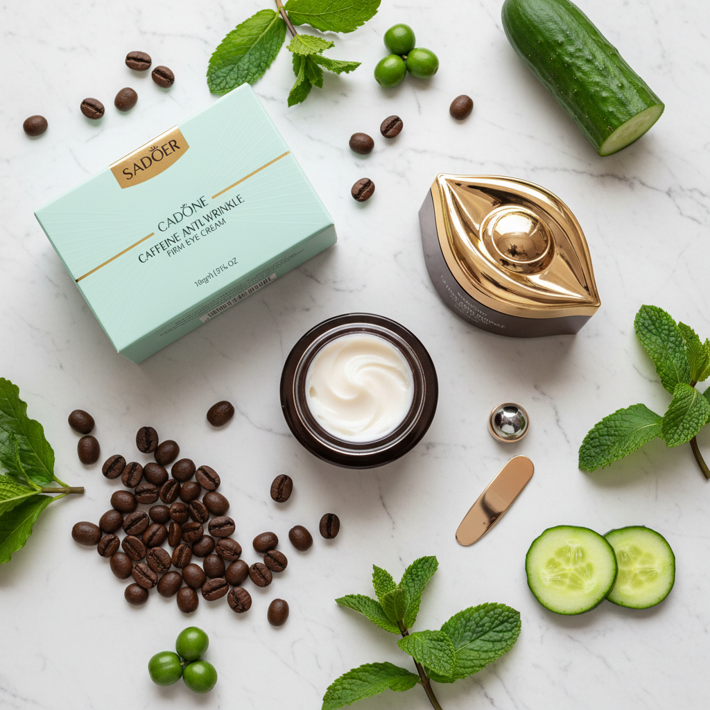 SADOER Creme para Olhos - Composição com Café