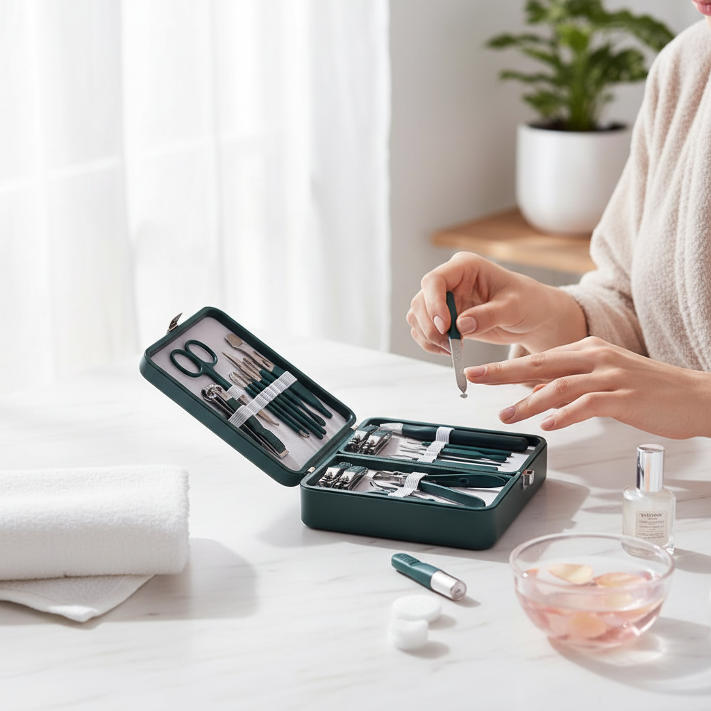 Kit Manicure - Uso Lifestyle