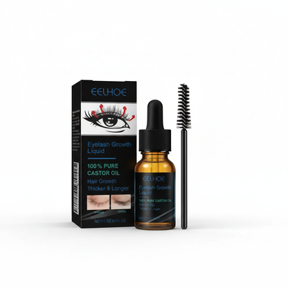 Growth Serum with Castor Oil – For Fuller, Stronger Eyebrows and Eyelashes