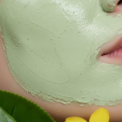 Green Tea Facial Cleansing Mask – 40g Stick for Open Pores and Blackhead Removal