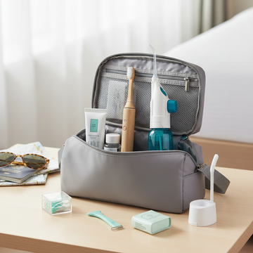 Irrigador Oral Portátil de Alta Pressão – Limpeza Profunda e Jato de Água Dental