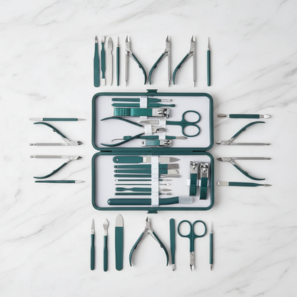 Kit Manicure - Flat Lay Completo