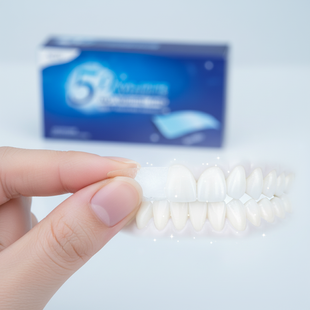 5D Whitening Strips – 7/14/21/28 Pairs to Remove Stains and Whiten Teeth at Home