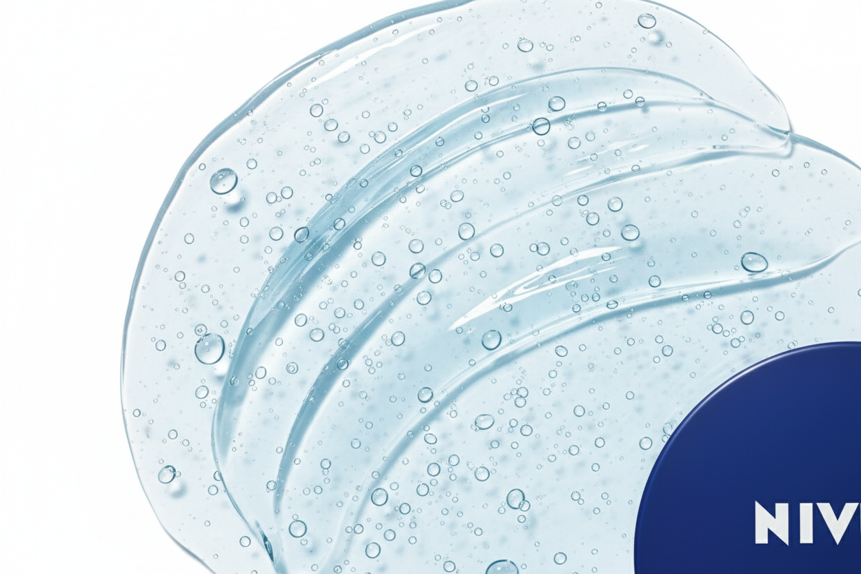 Nivea Gel Hidratante - Detalhe Textura
