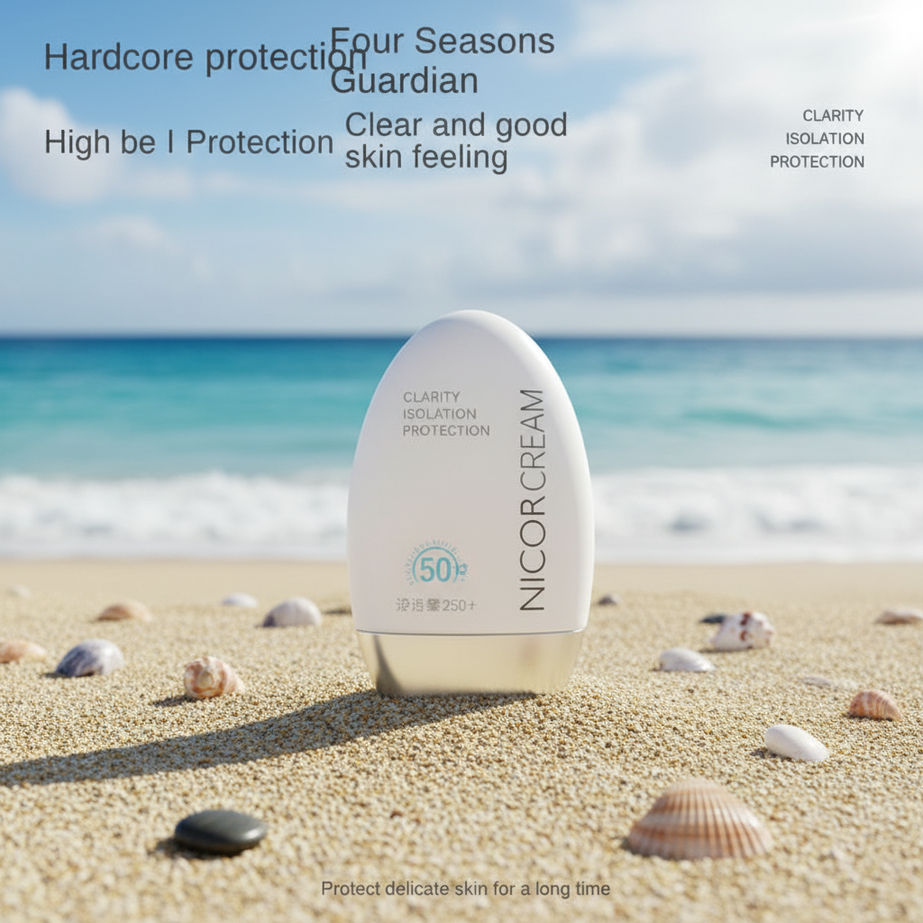 Protetor Solar - Praia com Conchas