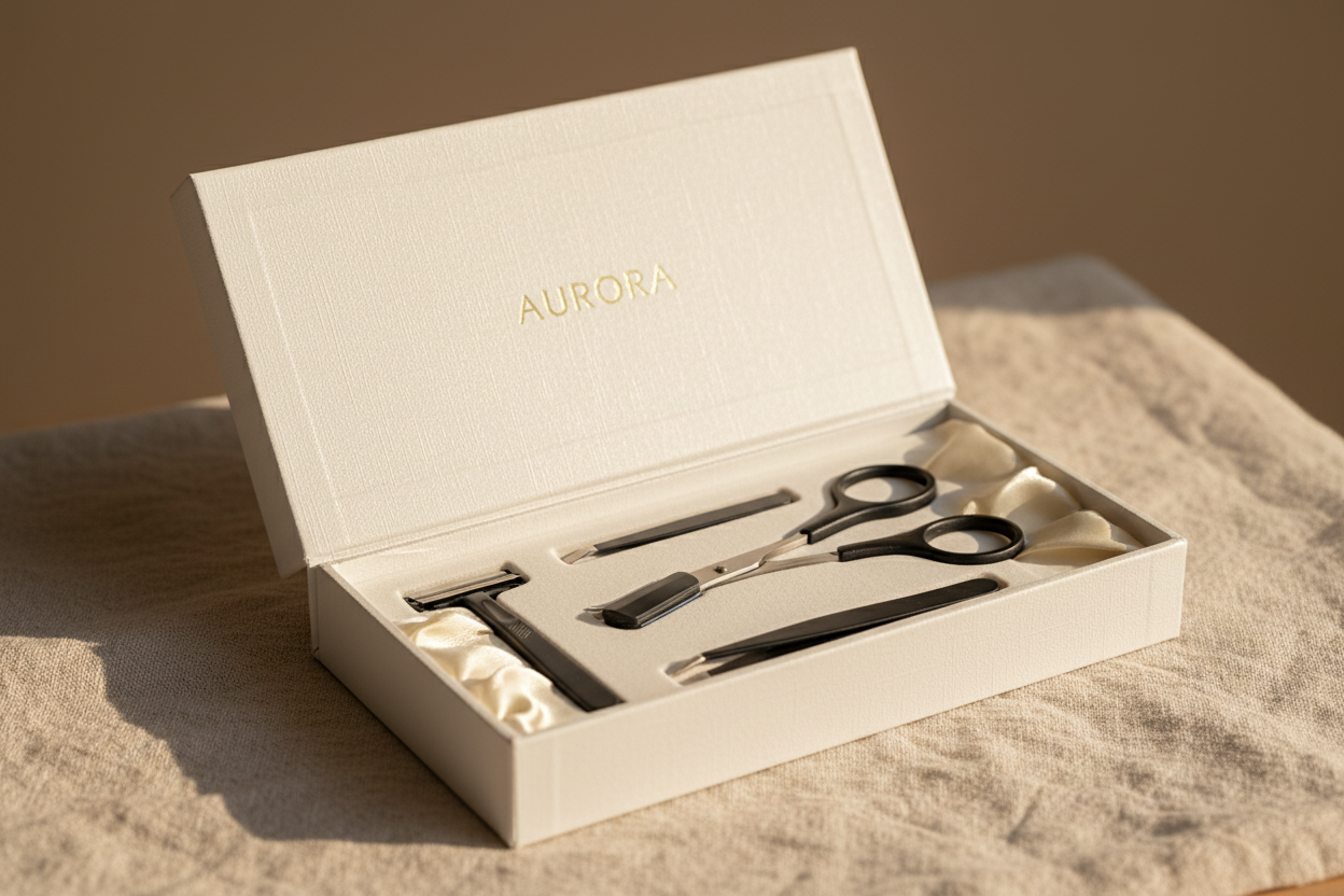 Kit em embalagem elegante