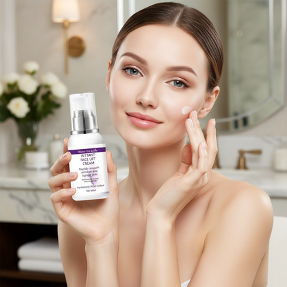 Creme Instantâneo Lifting Facial – Ácido Hialurônico para Firmeza e Anti-Rugas