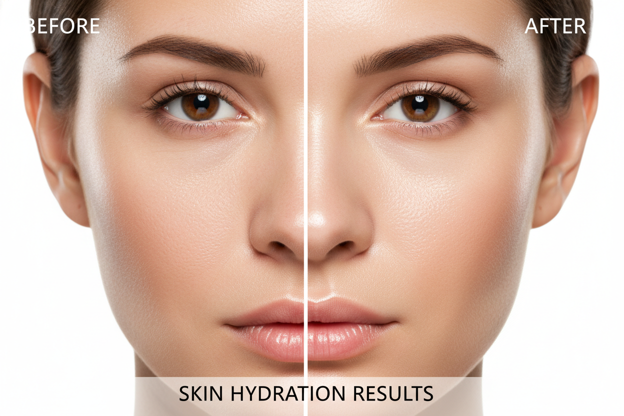 Nivea Gel Hidratante - Antes e Depois