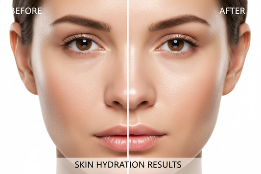 Nivea Gel Hidratante - Antes e Depois