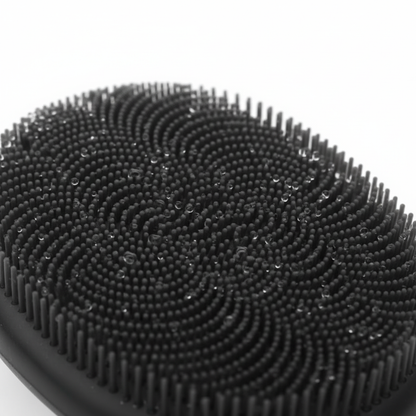 Silicone Facial Cleansing Brush – Handheld Scrubber for Men and Women 
