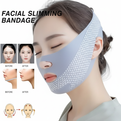 V-Shaper Facial Shaping Band – Reduces Double Chin and Defines Facial Contours