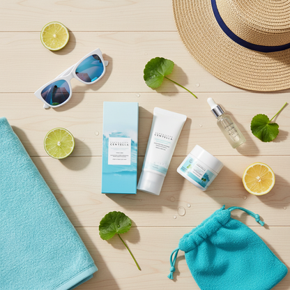 Korean Snow Grass Sunscreen SPF 50+ – Hydrates, Refreshes, and Brightens Sensitive Skin