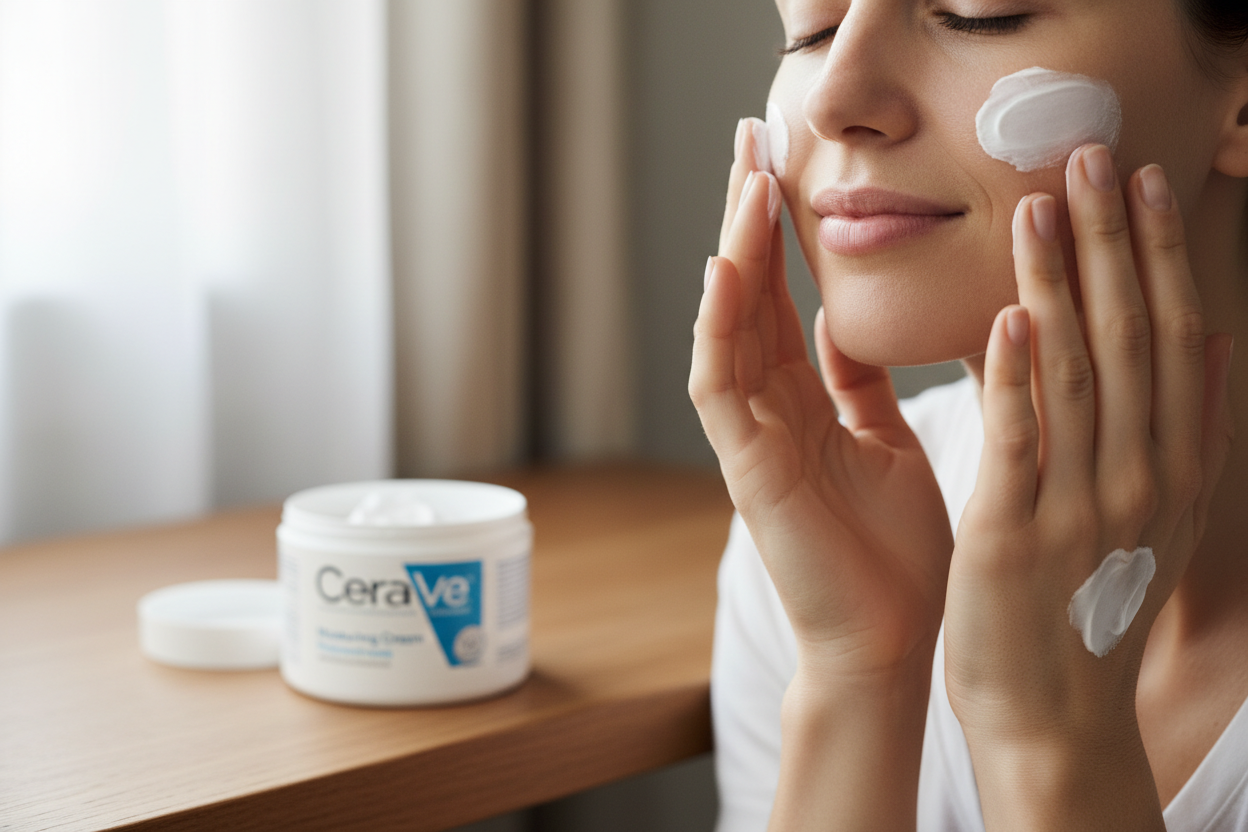 CeraVe Creme - Aplicação