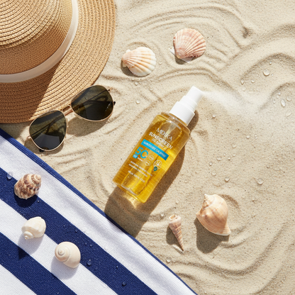 Protetor Solar - Flat Lay Praia