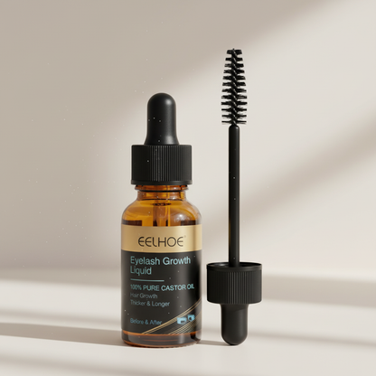 Growth Serum with Castor Oil – For Fuller, Stronger Eyebrows and Eyelashes