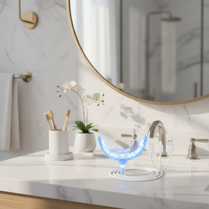 Lâmpada em Banheiro Elegante